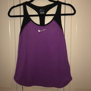 Purple Nike tank top